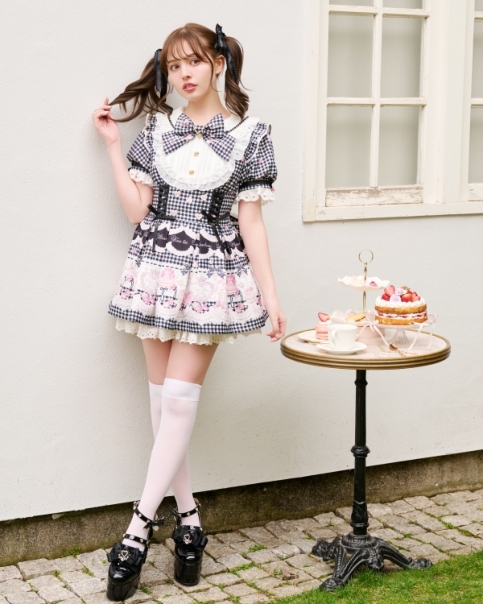 Sweet Gingham Tea Room セットアップ ｜ LIZ LISA（リズリサ）公式