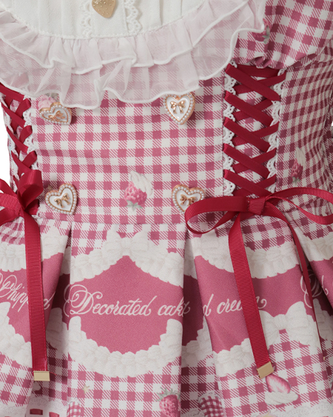Sweet Gingham Tea Room セットアップ ｜ LIZ LISA（リズリサ）公式