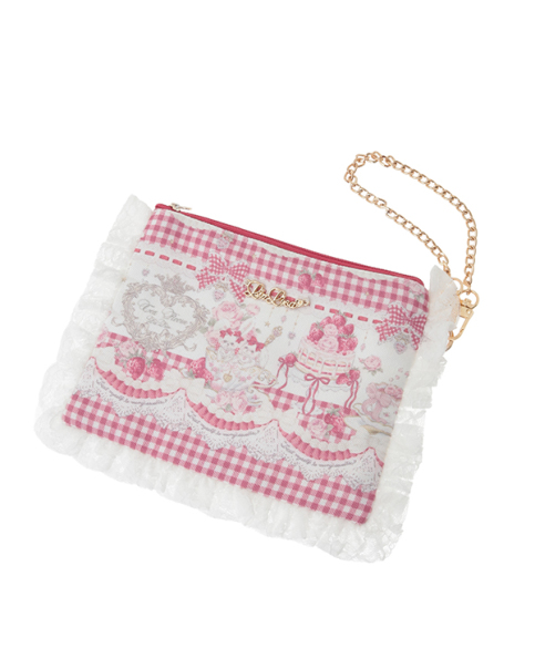 予約商品】Sweet Gingham Tea Room柄トートバッグ ｜ LIZ LISA
