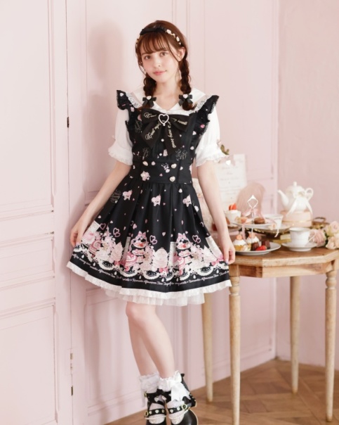 Liz lisa Many Hearts Afternoontea柄ワンピース | protegervacinas.com.br