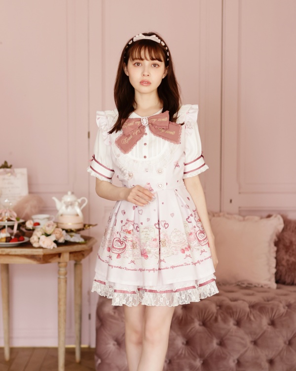 LIZLISA Many Hearts Afternoontea柄セットアップF | juntos.upeu.edu.pe