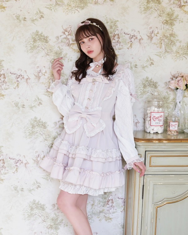 ティアラリボンティアードワンピース ｜ LIZ LISA（リズリサ