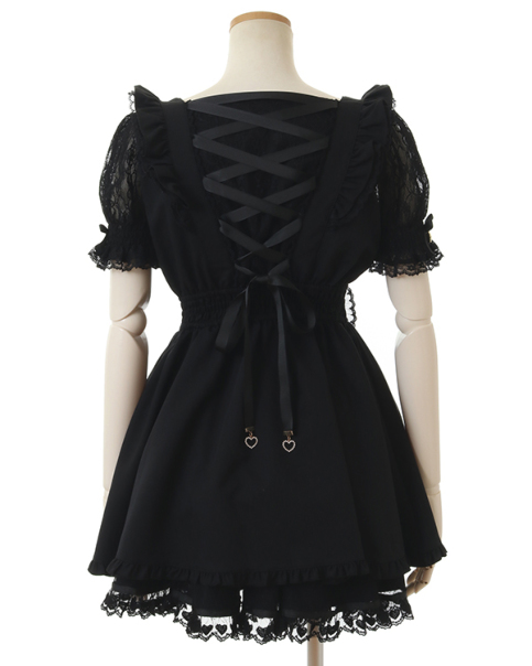 フロントカシュクールBIGリボンセットアップ ｜ LIZ LISA（リズリサ  