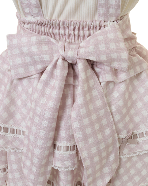 はしごリボンギンガムティアードスカパン ｜ LIZ LISA（リズリサ）公式  