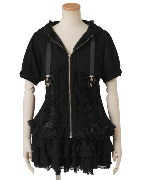 ♡♡新品未使用タグ付き♡♡リズレー♡♡レースパーカー♡♡ ハートメッセージパーカー ｜ LIZ LISA（リズリサ）公式通販 ｜ Tokyo