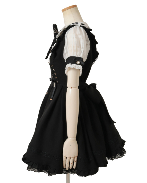 ハート衿プリーツフリルワンピース ｜ LIZ LISA（リズリサ）公式通販