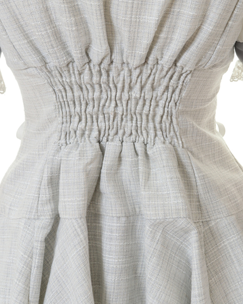 半袖メッセージリボンツイードセットアップ ｜ LIZ LISA（リズリサ