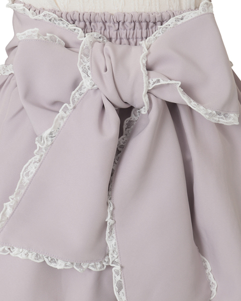 00s 希少 LIZLISA はしごりぼん カシュクールコットンフリルスカパン LIZ LISA - LIZ LISA チェックフリルカシュクールスカートの通販