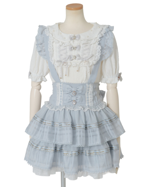 予約商品】メッセージリボンシアーチェックスカパン ｜ LIZ LISA