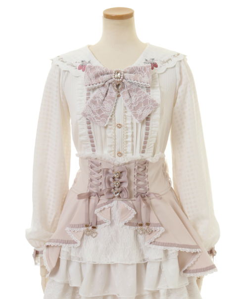 ストロベリー刺繍セーラーリブブラウス ｜ LIZ LISA（リズリサ）公式