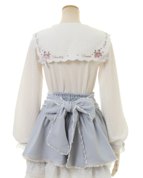 ストロベリー刺繍セーラーリブブラウス ｜ LIZ LISA（リズリサ）公式