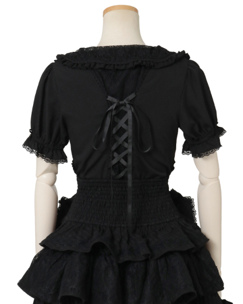 ♡リズリサ LIZLISA バックレースアップヨークブラウス♡ バックレースアップヨークブラウス ｜ LIZ LISA（リズリサ）公式通販