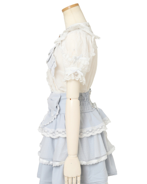 半袖ストロベリー刺繍ブラウス ｜ LIZ LISA（リズリサ）公式通販