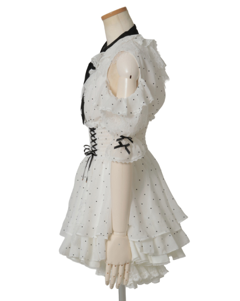 予約商品】ワンショルダーライクシフォンチュニック ｜ LIZ LISA
