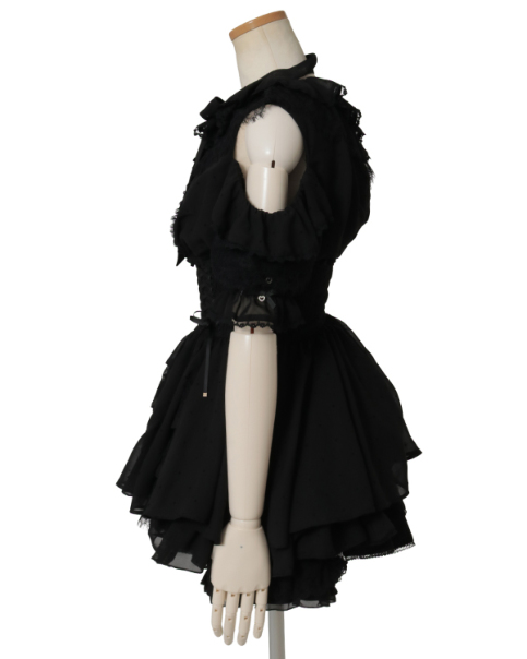 予約商品】ワンショルダーライクシフォンチュニック ｜ LIZ LISA