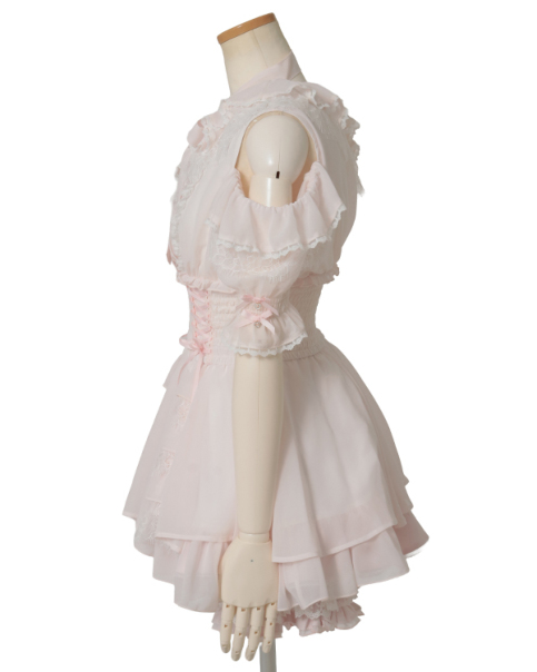 予約商品】ワンショルダーライクシフォンチュニック ｜ LIZ LISA