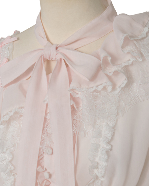 予約商品】ワンショルダーライクシフォンチュニック ｜ LIZ LISA
