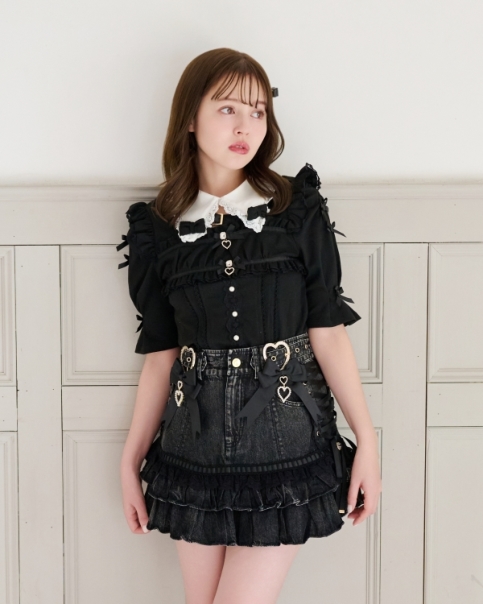 予約商品】コルセットライクカットブラウス ｜ LIZ LISA（リズリサ