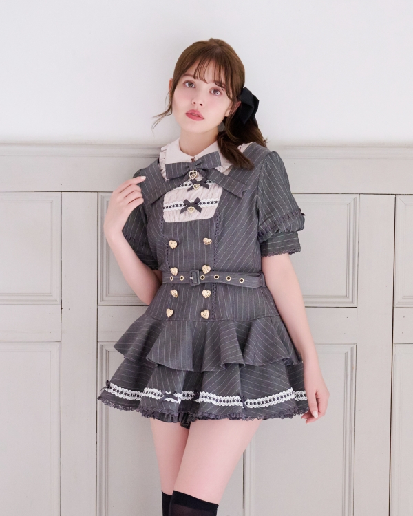 予約商品】ピンストライプ2WAYセットアップ ｜ LIZ LISA（リズリサ