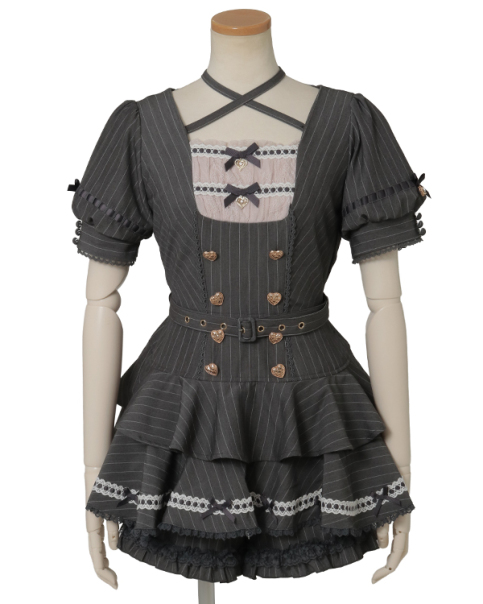 予約商品】ピンストライプ2WAYセットアップ ｜ LIZ LISA（リズリサ