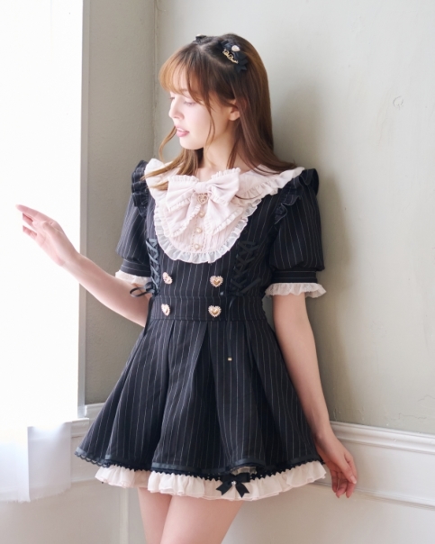 予約商品】フリルヨークリボンセットアップ ｜ LIZ LISA（リズリサ