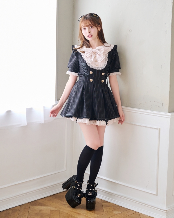 フリルヨークリボンセットアップ ｜ LIZ LISA（リズリサ）公式通販