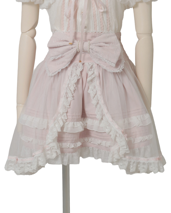 予約商品】ビッグリボンフィッシュテールスカパン ｜ LIZ LISA