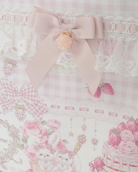 予約商品】Sweet Gingham Tea Room柄キャリーオンバッグ ｜ LIZ LISA