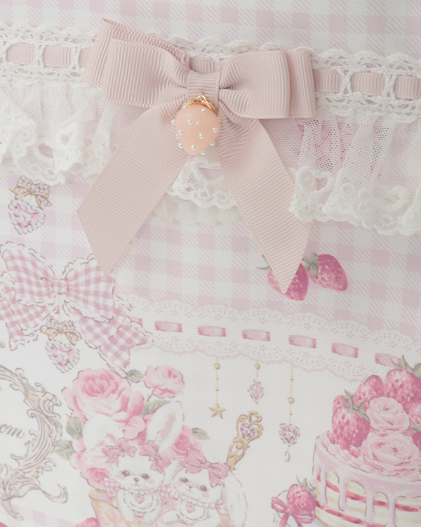 予約商品】Sweet Gingham Tea Room柄キャリーオンバッグ ｜ LIZ LISA