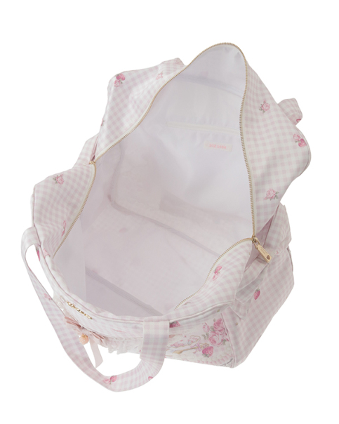 予約商品】Sweet Gingham Tea Room柄キャリーオンバッグ ｜ LIZ LISA