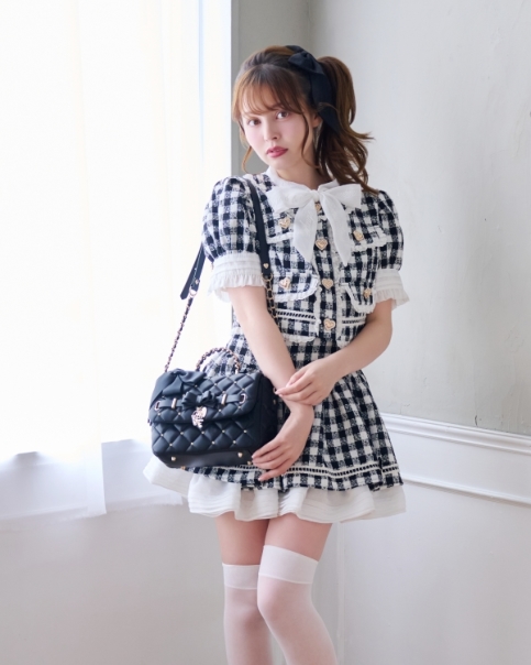 予約商品】キルティングフラップショルダーバッグ ｜ LIZ LISA