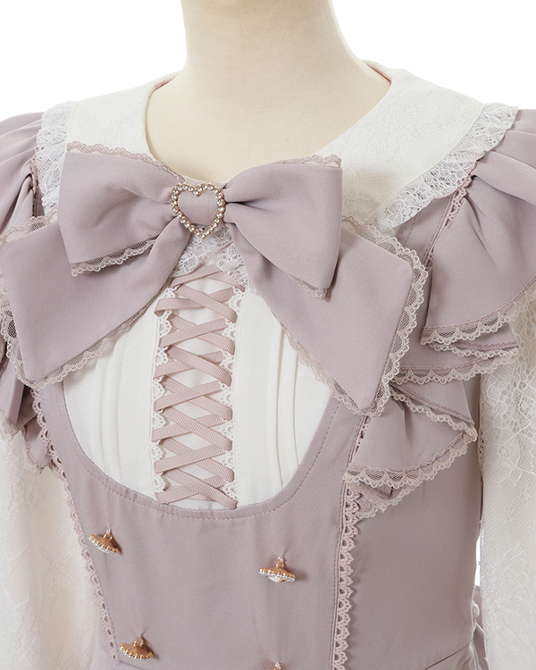 LIZLISA はずかしい フリルスピンドルセットアップ 売買された 