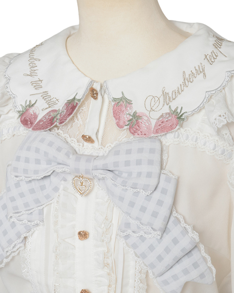 ストロベリー刺繍ブラウス ｜ LIZ LISA（リズリサ）公式通販