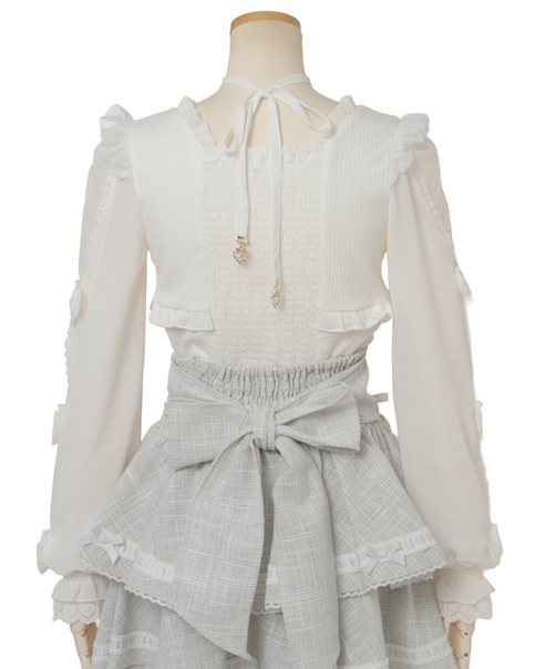 フリルハートリボンスリーブトップス ｜ LIZ LISA（リズリサ）公式通販