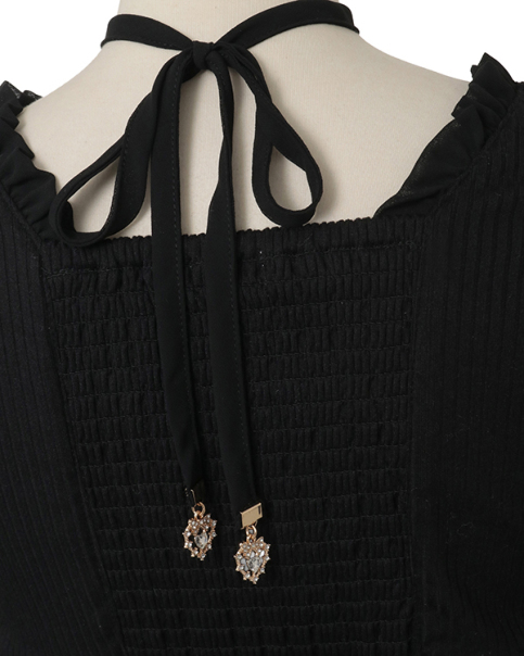 フリルハートリボンスリーブトップス ｜ LIZ LISA（リズリサ）公式通販