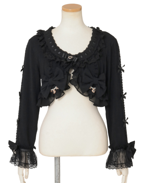 『LIZLISA』フリルレースボレロカーディガン フリルレースボレロカーディガン ｜ LIZ LISA（リズリサ）公式