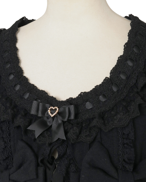 リボンレースボレロカットカーディガン ｜ LIZ LISA（リズリサ）公式