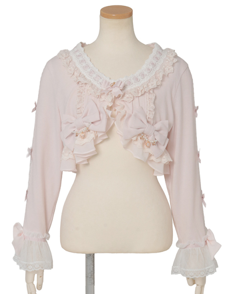 リボンレースボレロカットカーディガン ｜ LIZ LISA（リズリサ）公式