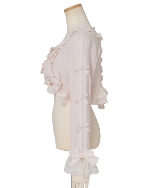 リボンレースボレロカットカーディガン ｜ LIZ LISA（リズリサ）公式