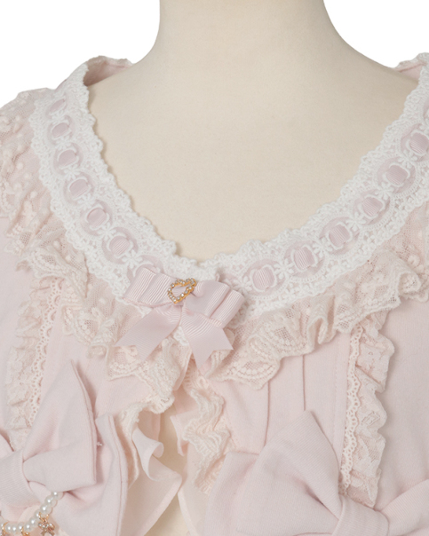 リボンレースボレロカットカーディガン ｜ LIZ LISA（リズリサ）公式