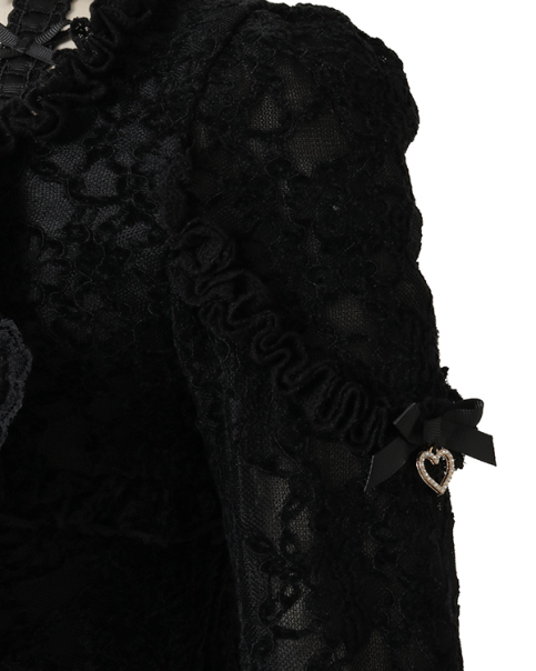 リズリサトップスレース クロスレースリボンカットトップス ｜ LIZ LISA（リズリサ）公式