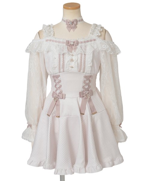 オフショルレイヤードワンピース ｜ LIZ LISA（リズリサ）公式