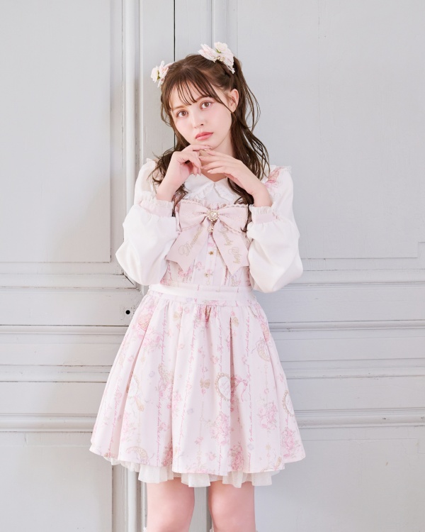 LIZLISA ワンピース ジュエリー柄 ピンク ジュエリー柄ワンピース ｜ LIZ LISA（リズリサ）公式通販 ｜ Tokyo