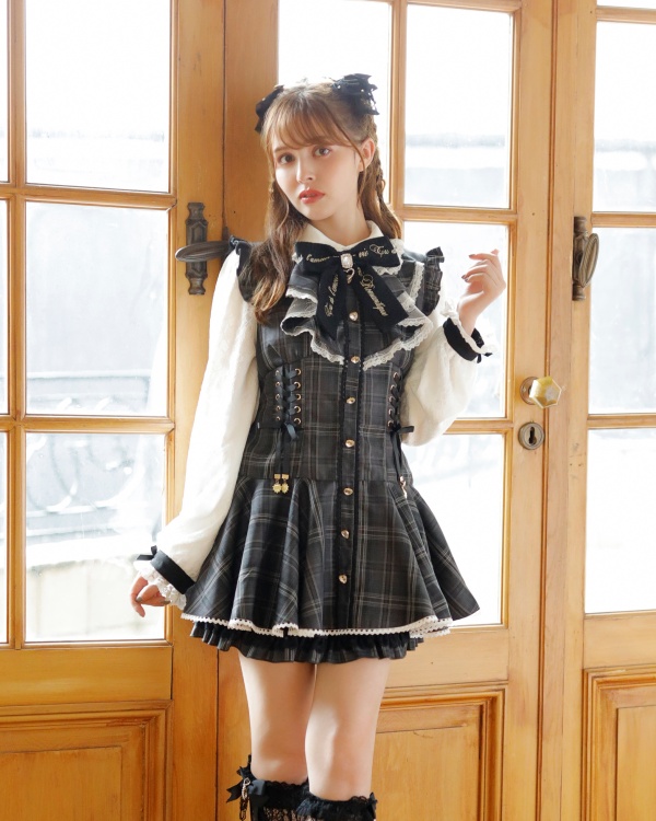 LIZLISA ワンピース 黒 量産型 セットアップ ワンピース ｜ LIZ LISA（リズリサ）公式通販 ｜ Tokyo Kawaii Life