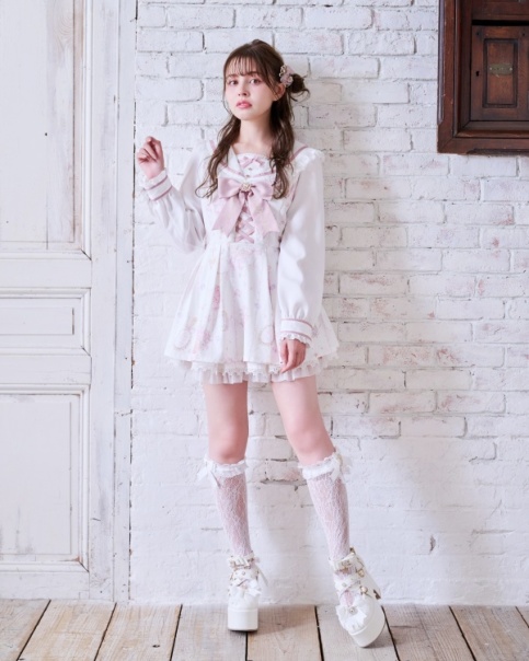予約商品】ジュエリー柄セットアップ ｜ LIZ LISA（リズリサ
