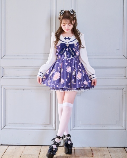 リズリサLIZLISA新品未使用バラ柄パワーネット2wayチュニックブラウン MID SUMMER COLLECTION ｜ LIZ LISA（リズリサ）公式通販