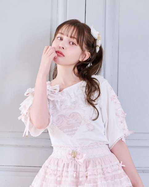 ワンショルダープリントTシャツ ｜ LIZ LISA（リズリサ）公式