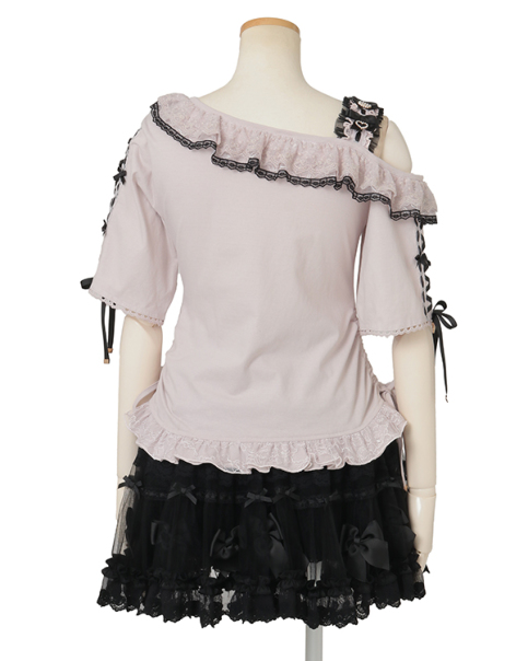 ワンショルダープリントTシャツ ｜ LIZ LISA（リズリサ）公式通販