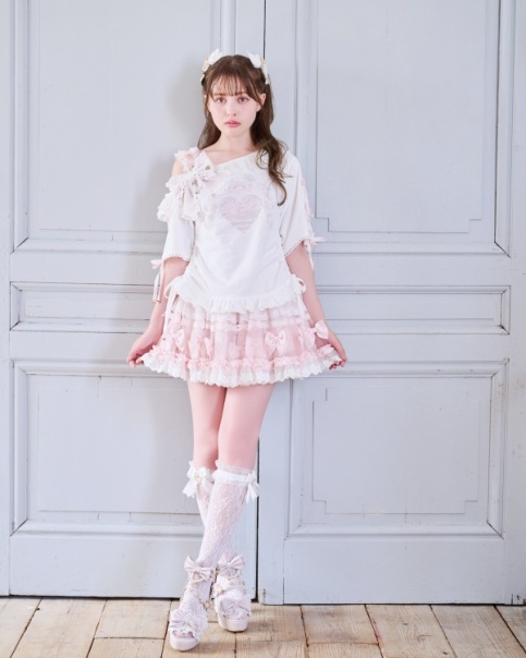 LIZLISA ラッピング柄スカパン（ホワイト） チェックボックススカパン ｜ LIZ LISA（リズリサ）公式通販
