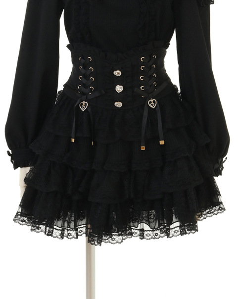 【新品完売品】リズリサ　ティアードフリルスカパン　ピンク ティアードフリルスカパン ｜ LIZ LISA（リズリサ）公式通販